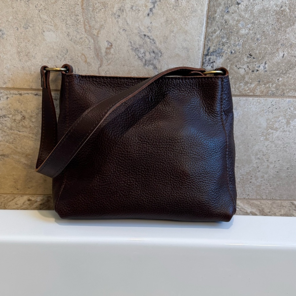 BNNU Portland Leather Triangle Bag
